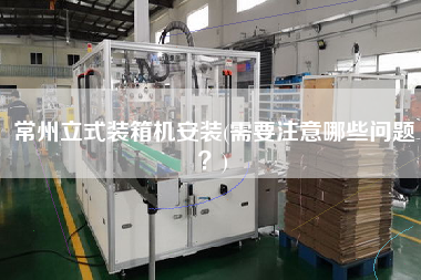 常州立式裝箱機(jī)安裝(需要注意哪些問(wèn)題?) 常州立式裝箱機(jī)安裝(需要注意哪些問(wèn)題?)