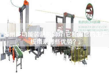 蘇州多功能裝箱機簡介(它能為您的生產(chǎn)線帶來哪些優(yōu)勢?) 蘇州多功能裝箱機簡介(它能為您的生產(chǎn)線帶來哪些優(yōu)勢?)