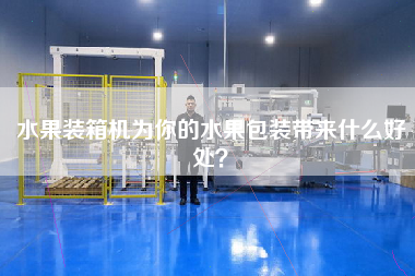 水果裝箱機(jī)為你的水果包裝帶來什么好處？